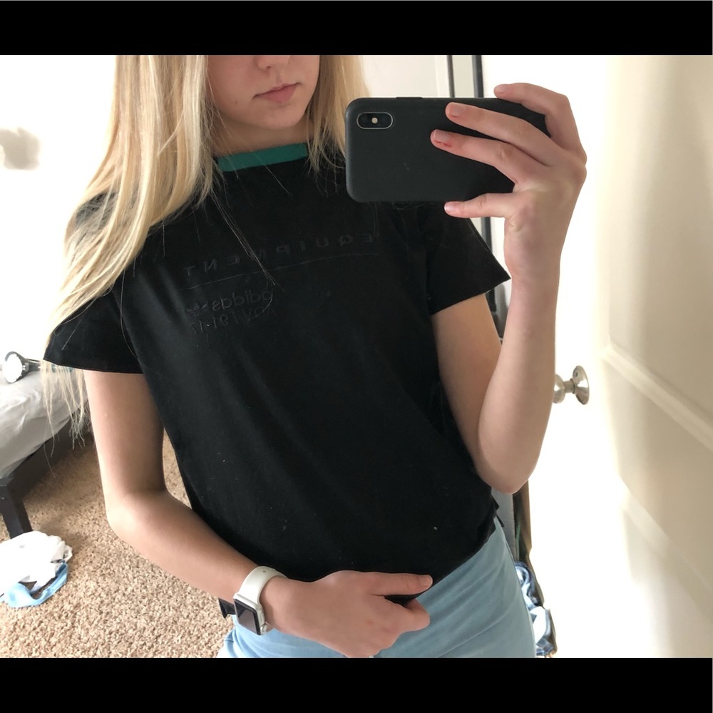 ADIDAS EQUIPMENT LOGO TEE
